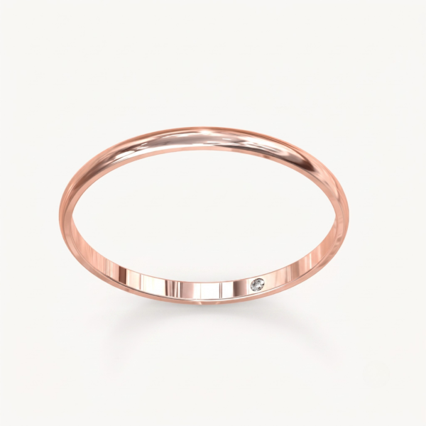 TFD-ALL-010-2 Alliance Minimaliste Or Rose