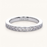 Alliance Diamants Princesse Serti Rail