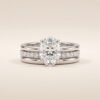 Ensemble Bague de Fiançailles et Alliance