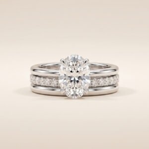 Ensemble Bague de Fiançailles et Alliance